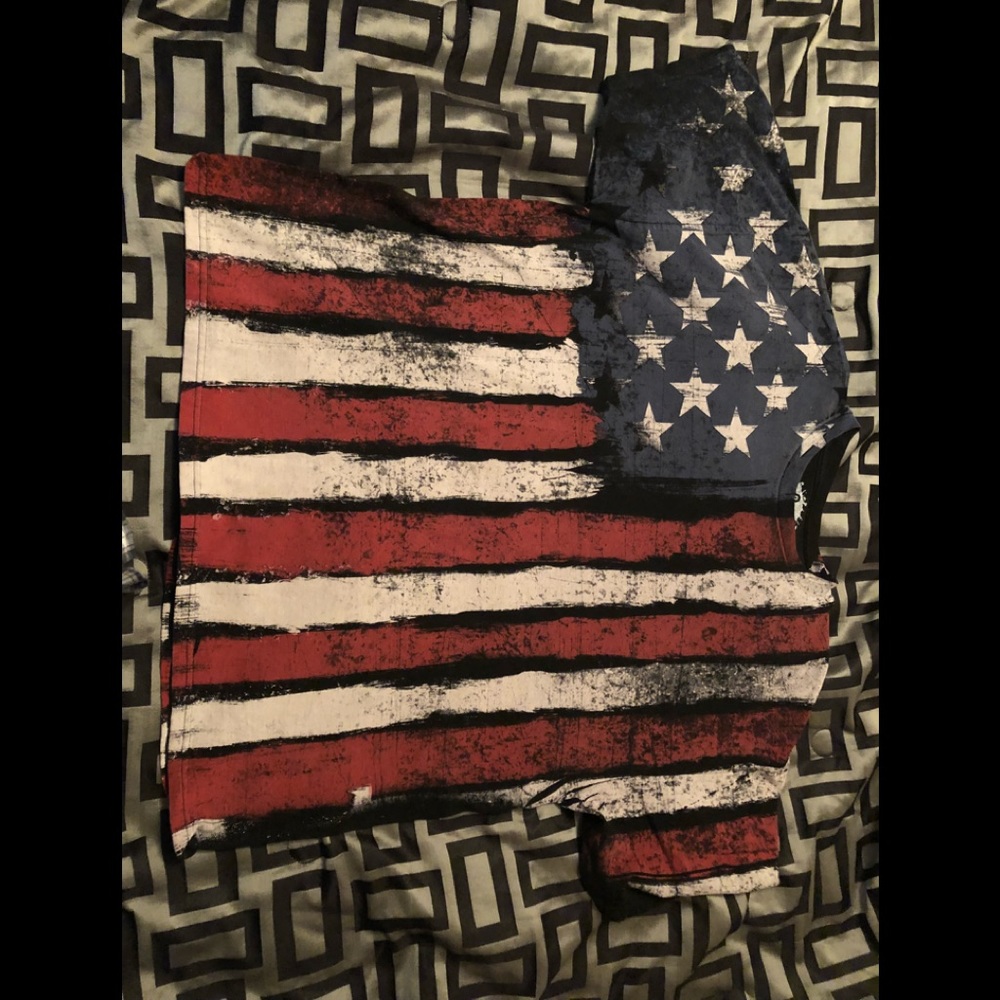 XXXL American Flag Shirt XXXL